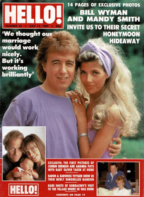 HELLO UK MAGAZINE NO 60 JULY 15TH 1989 VINTAGE BACK ISSUE MAGAZINES TILLEYS