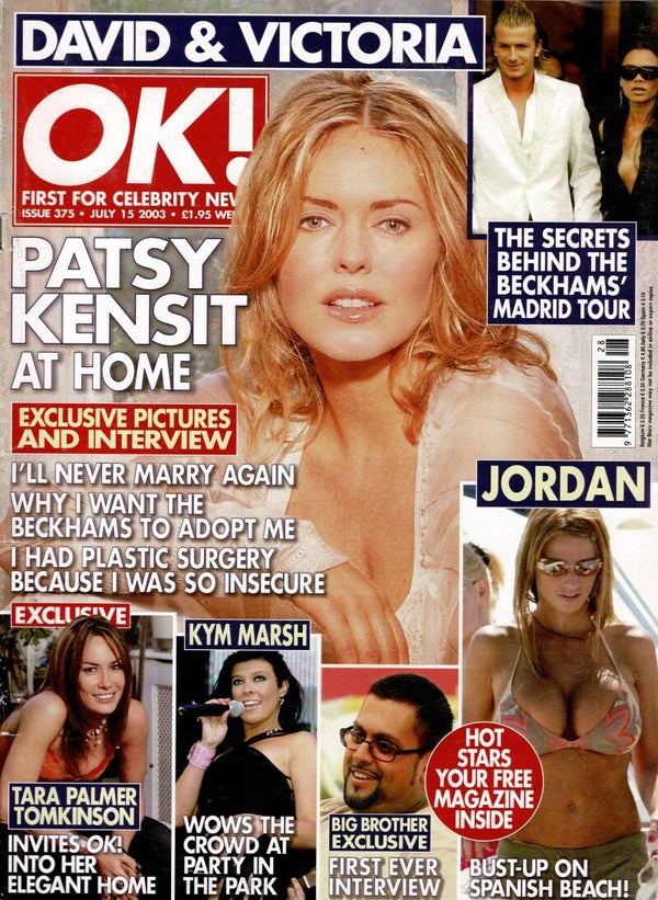 OK UK MAGAZINE NO 375 JULY 15TH 2003 VINTAGE BACK ISSUE MAGAZINES TILLEYS