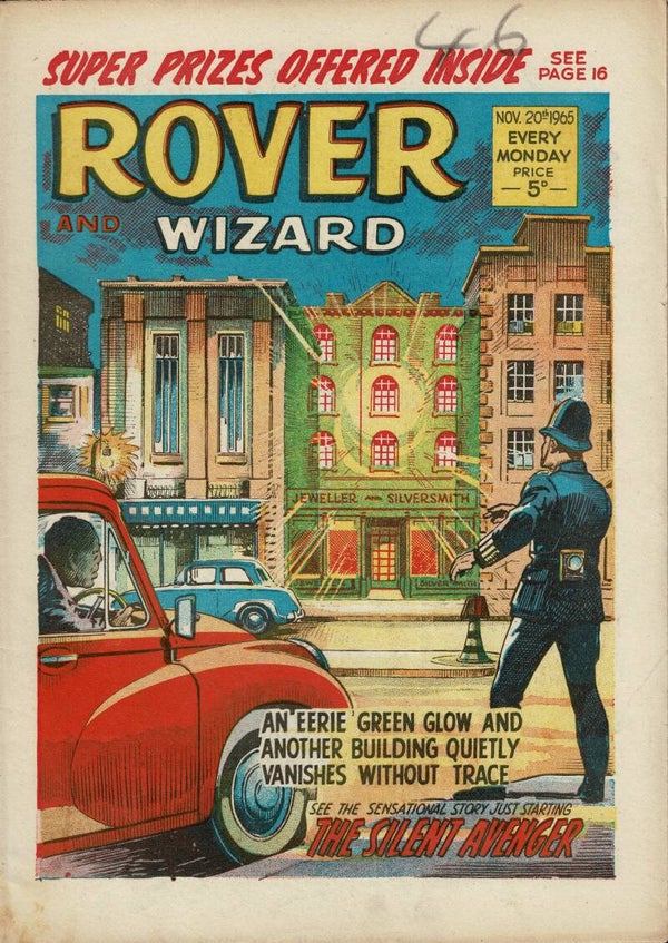 THE ROVER UK COMIC / STORY PAPER NOVEMBER 20TH 1965   VINTAGE COMICS FROM TILLEYS OF SHEFFIELD