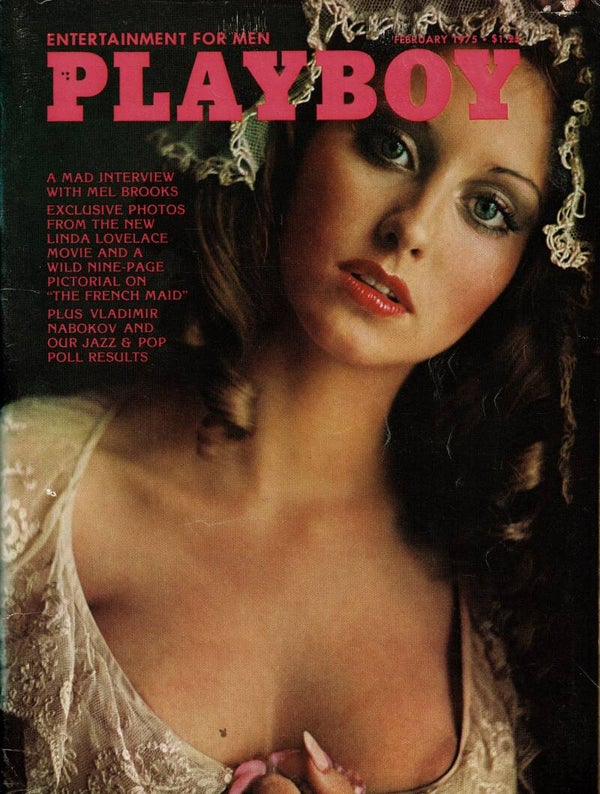 PLAYBOY MONTHLY US MAGAZINE  FEBRUARY 1975 BUY VINTAGE PLAYBOY BACK ISSUE MAGAZINES TILLEYS
