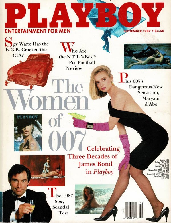 PLAYBOY MONTHLY US MAGAZINE  SEPTEMBER 1987 BUY VINTAGE PLAYBOY BACK ISSUE MAGAZINES TILLEYS