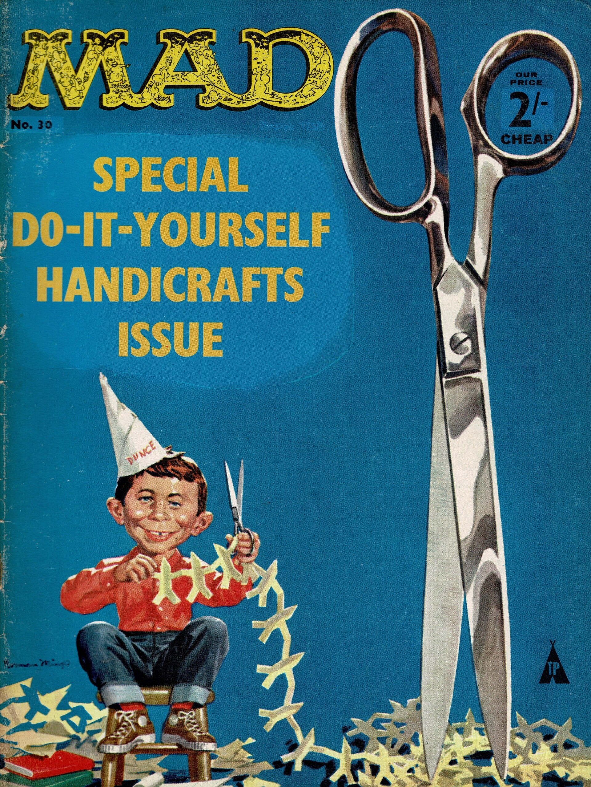 MAD UK MAGAZINE NO 30 APRIL 1963 TILLEYS FOR VINTAGE MAGAZINE HUMOUR