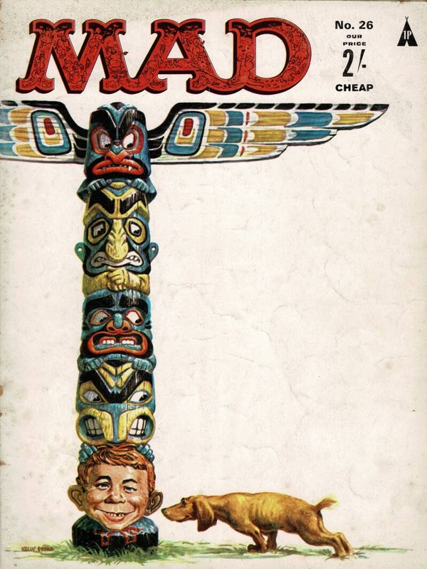 MAD UK MAGAZINE NO 26 AUGUST 1962 TILLEYS FOR VINTAGE MAGAZINE HUMOUR