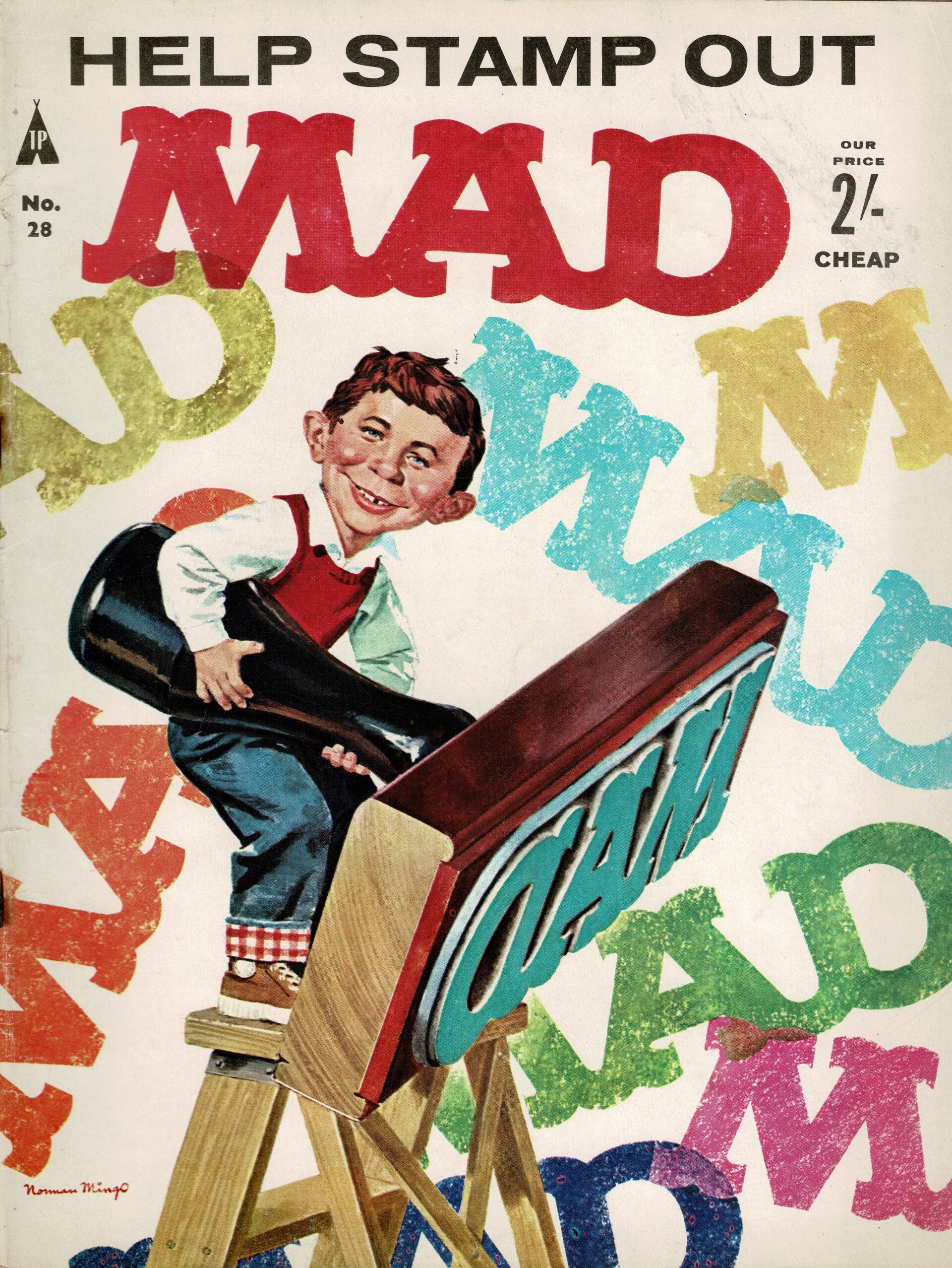 MAD UK MAGAZINE NO 28 FEBRUARY 1963 TILLEYS FOR VINTAGE MAGAZINE HUMOUR