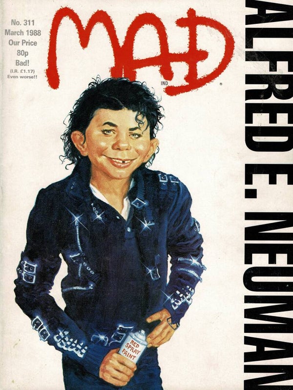 MAD UK MAGAZINE NO 311 MARCH 1988 TILLEYS FOR VINTAGE MAGAZINE HUMOUR