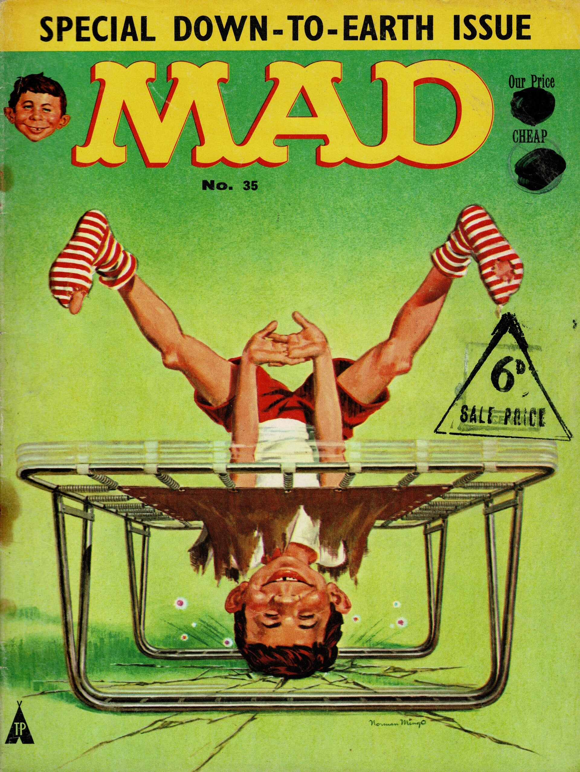 MAD UK MAGAZINE NO 35 JANUARY 1964 TILLEYS FOR VINTAGE MAGAZINE HUMOUR