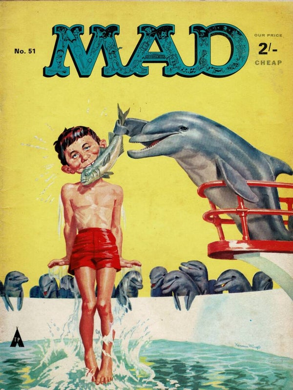 MAD UK MAGAZINE NO 51 MARCH 1966 TILLEYS FOR VINTAGE MAGAZINE HUMOUR