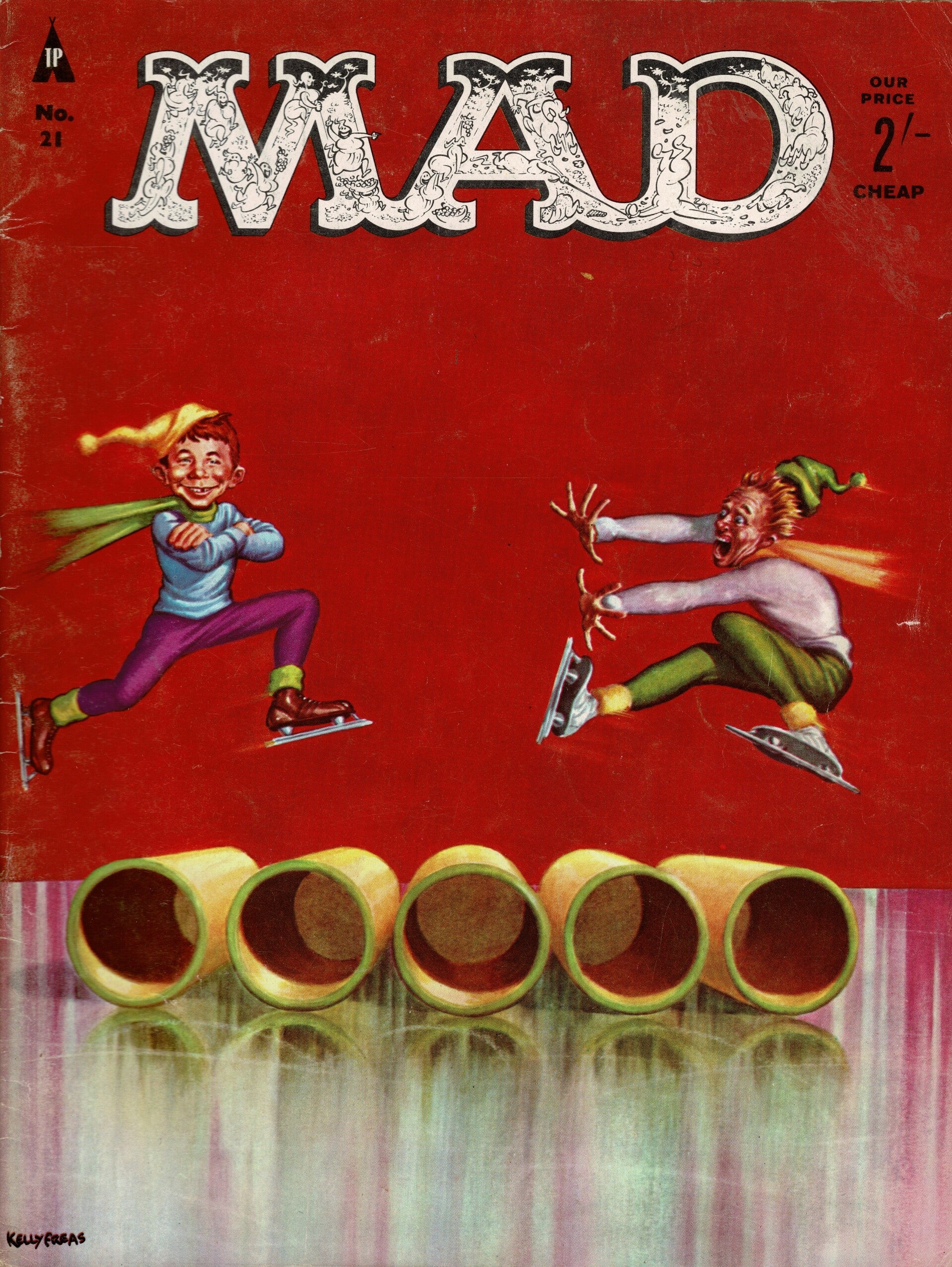 MAD UK MAGAZINE NO 21 MARCH 1962 TILLEYS FOR VINTAGE MAGAZINE HUMOUR