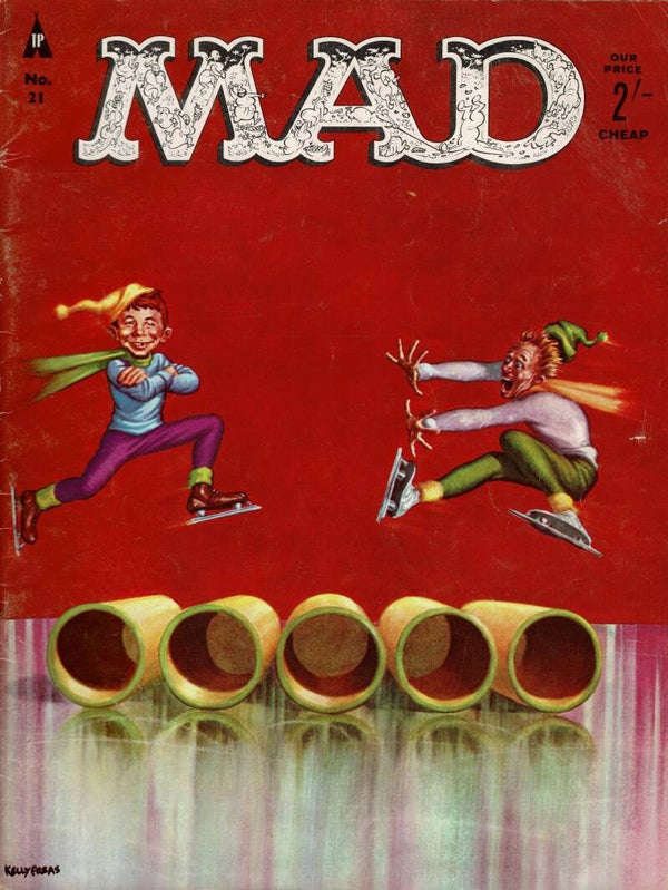 MAD UK MAGAZINE NO 21 MARCH 1962 TILLEYS FOR VINTAGE MAGAZINE HUMOUR