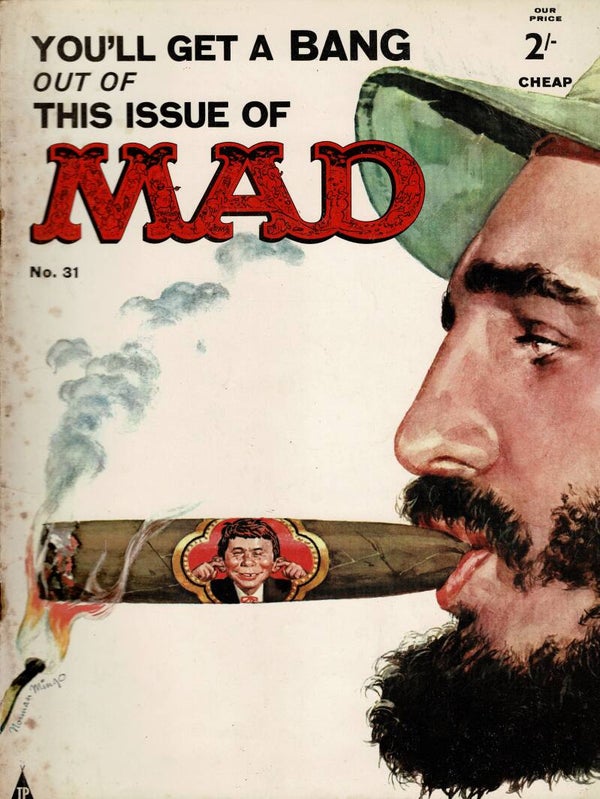 MAD UK MAGAZINE NO 31 MAY 1963 TILLEYS FOR VINTAGE MAGAZINE HUMOUR