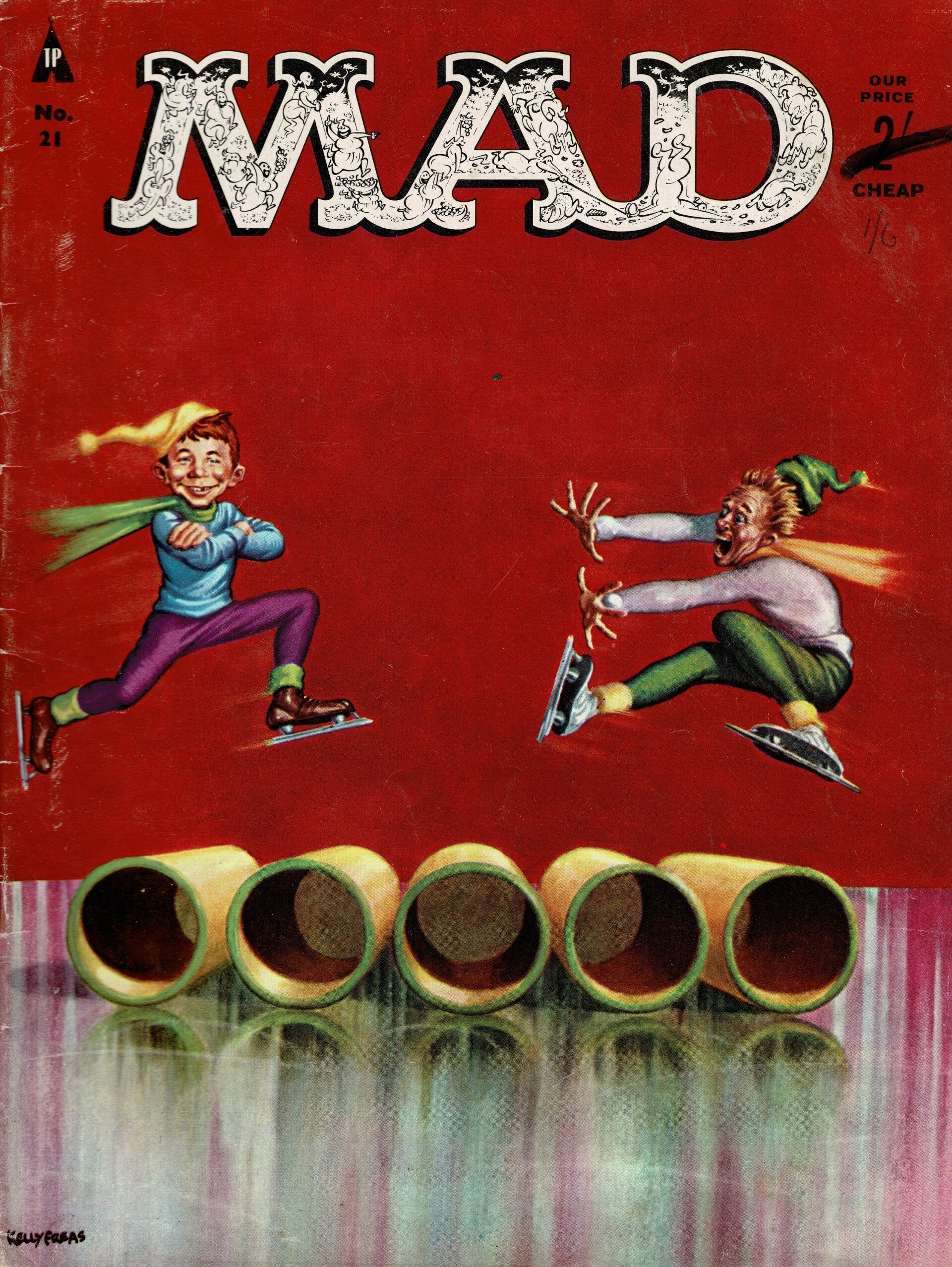 MAD UK MAGAZINE NO 21 MARCH 1962 TILLEYS FOR VINTAGE MAGAZINE HUMOUR