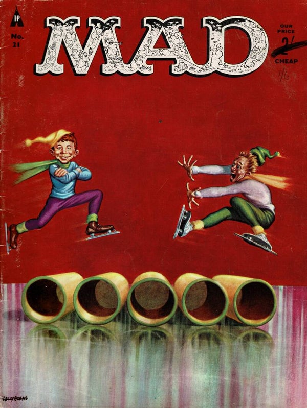 MAD UK MAGAZINE NO 21 MARCH 1962 TILLEYS FOR VINTAGE MAGAZINE HUMOUR