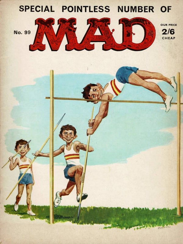 MAD UK MAGAZINE NO 99 MAY 1970 TILLEYS FOR VINTAGE MAGAZINE HUMOUR