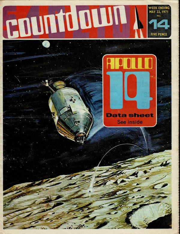 COUNTDOWN UK COMIC No 14 May 22nd 1971