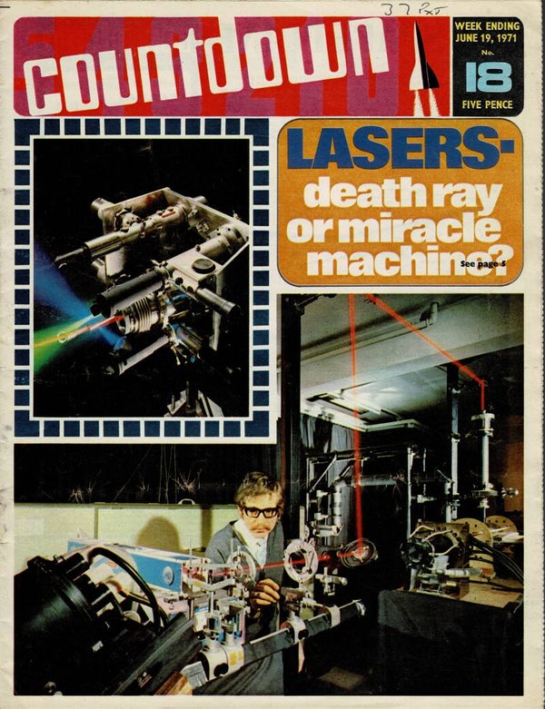 COUNTDOWN UK COMIC No 18 June 19th 1971