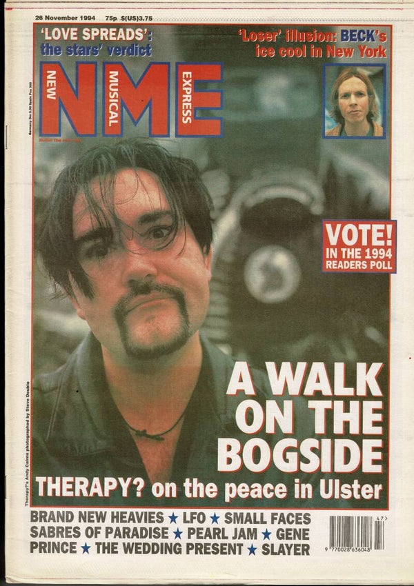 NEW MUSICAL EXPRESS UK MUSIC PAPER 26th November 1994