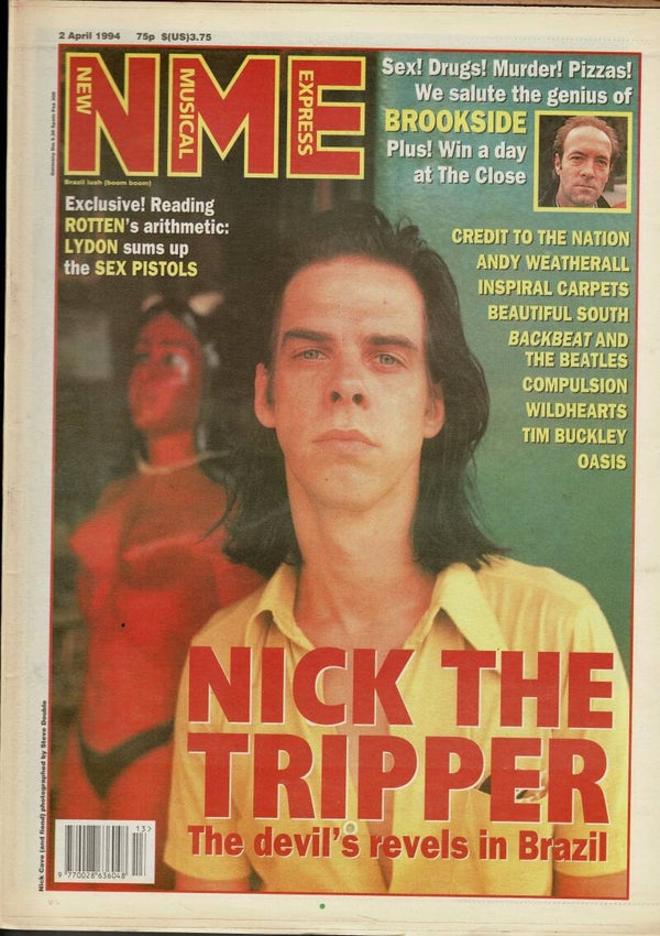 NEW MUSICAL EXPRESS UK MUSIC PAPER 2nd April 1994