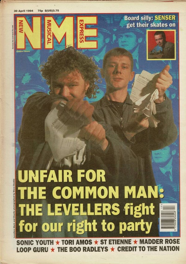 NEW MUSICAL EXPRESS UK MUSIC PAPER 30th April 1994