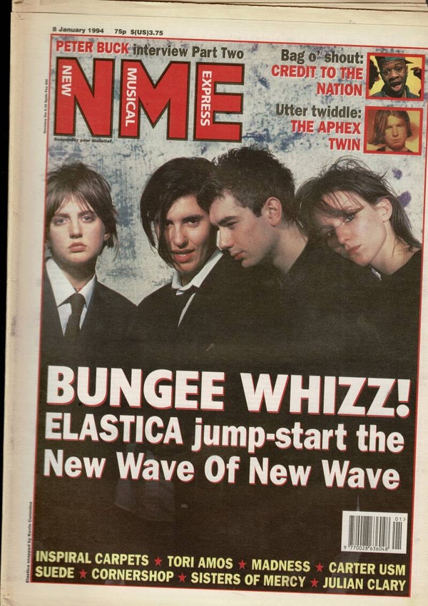 NEW MUSICAL EXPRESS UK MUSIC PAPER 8th January 1994