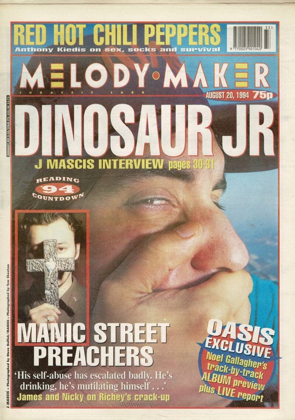 MELODY MAKER UK MUSIC PAPER August 20th 1994