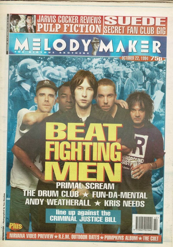 MELODY MAKER UK MUSIC PAPER October 22nd 1994