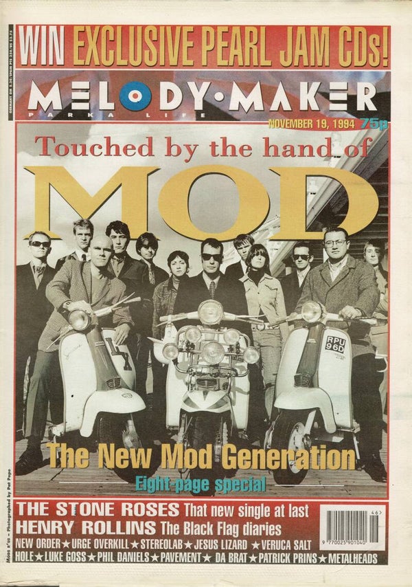 MELODY MAKER UK MUSIC PAPER November 19th 1994