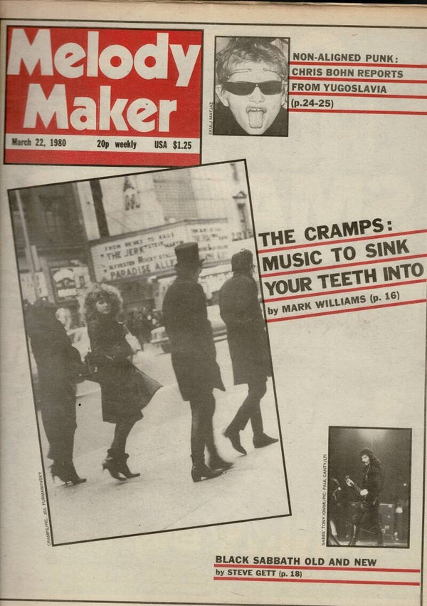 MELODY MAKER UK MUSIC PAPER March 22nd 1980