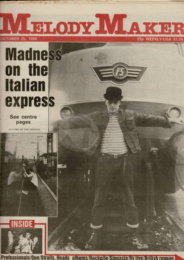 MELODY MAKER UK MUSIC PAPER October 25th 1980