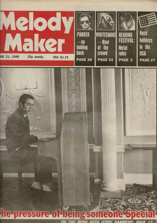 MELODY MAKER UK MUSIC PAPER June 21st 1980
