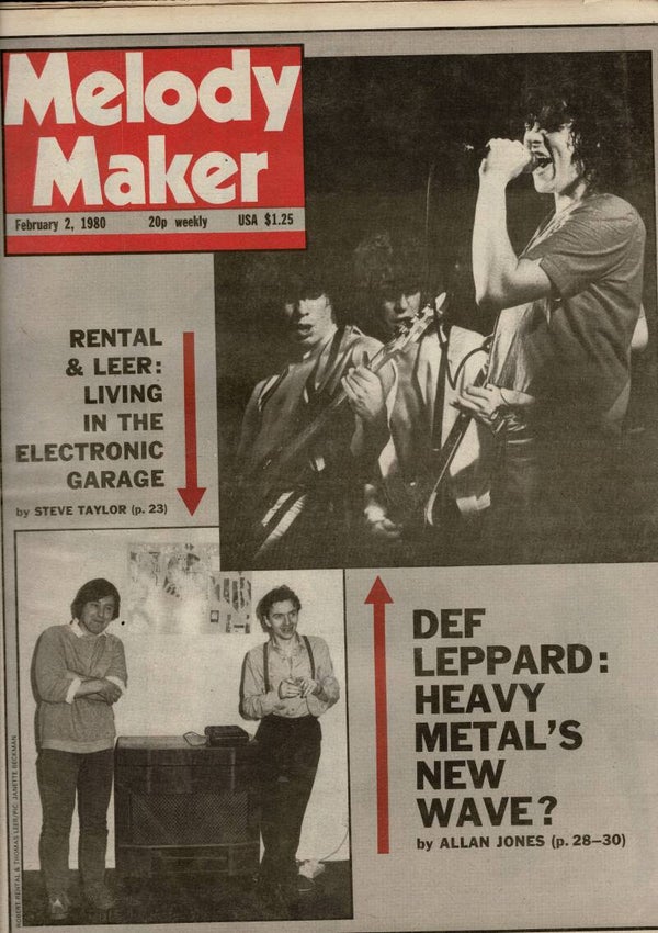MELODY MAKER UK MUSIC PAPER February 2nd 1980