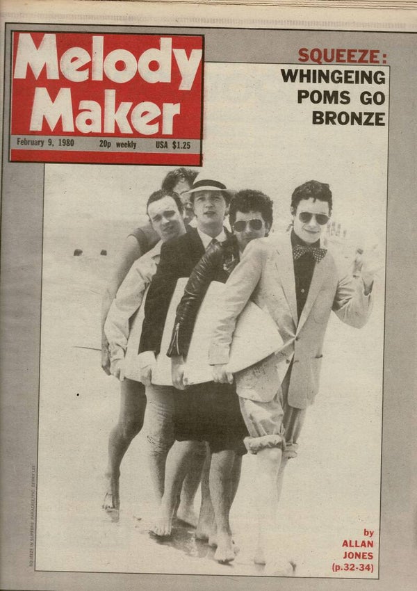 MELODY MAKER UK MUSIC PAPER February 9th 1980