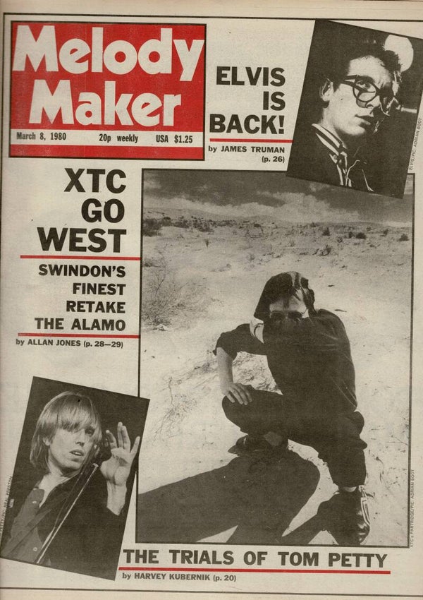 MELODY MAKER UK MUSIC PAPER March 8th 1980