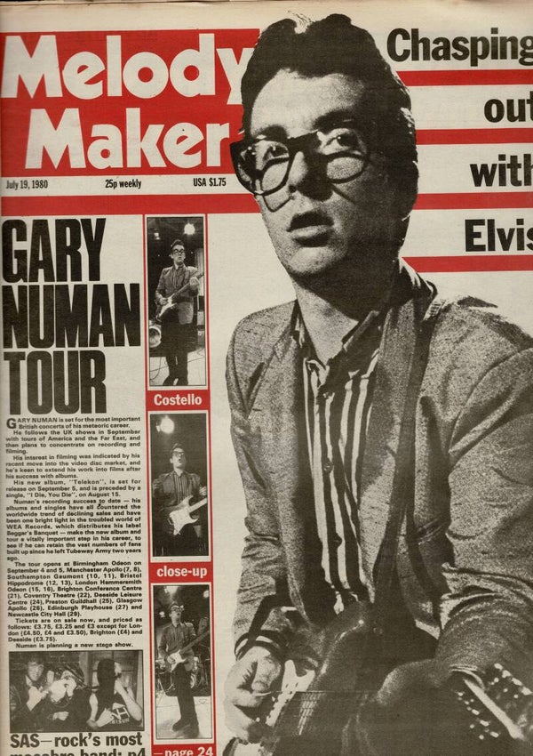 MELODY MAKER UK MUSIC PAPER July 19th 1980