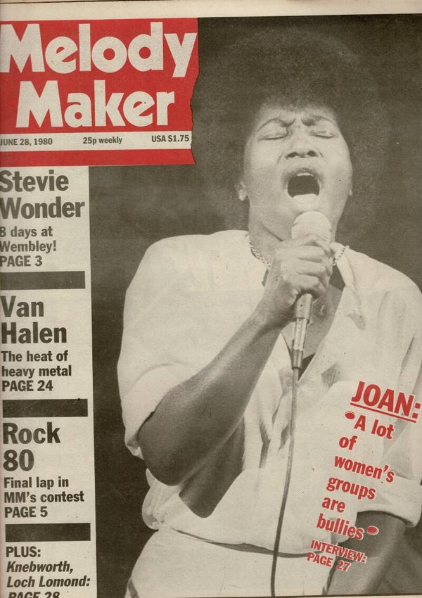 MELODY MAKER UK MUSIC PAPER June 28th 1980