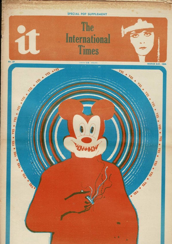 INTERNATIONAL TIMES UK UNDERGROUND PAPER NO 27 March 8th - 21st 1968