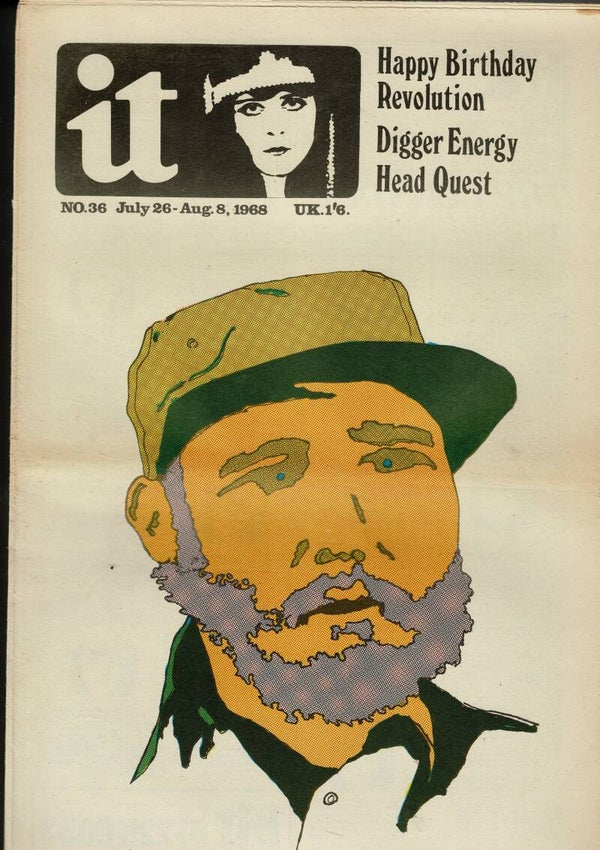 INTERNATIONAL TIMES UK UNDERGROUND PAPER NO 36 July 26th - August 8th 1968