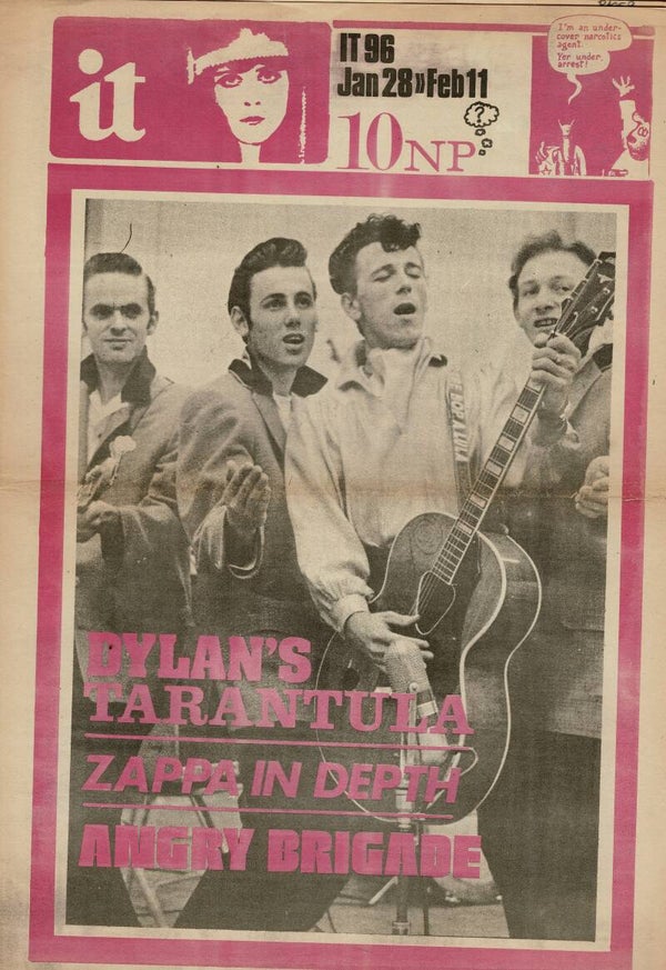 INTERNATIONAL TIMES UK UNDERGROUND PAPER NO 96 January 28th - February 11th 1971
