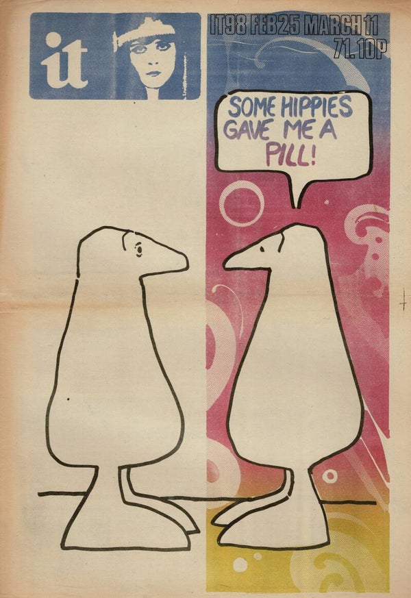 INTERNATIONAL TIMES UK UNDERGROUND PAPER NO 98 February 25th - March 11th 1971