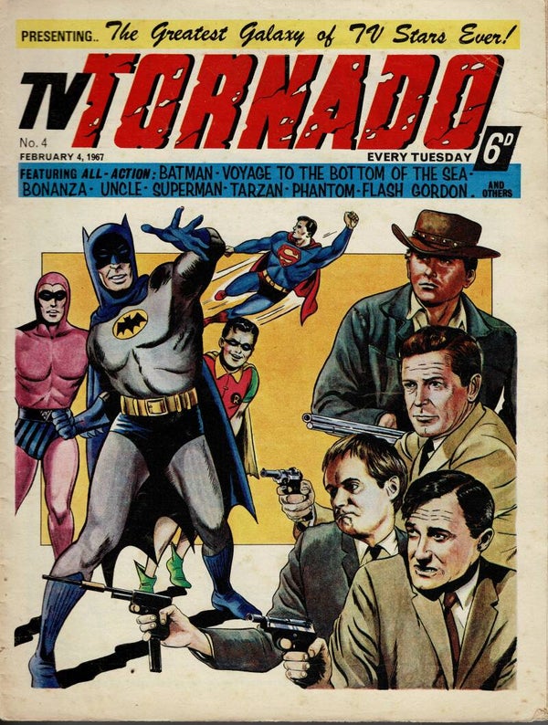 TV TORNADO UK COMIC NO 4 February 4th 1967