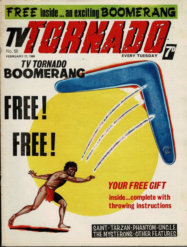 TV TORNADO UK COMIC NO 58 February 17th 1968