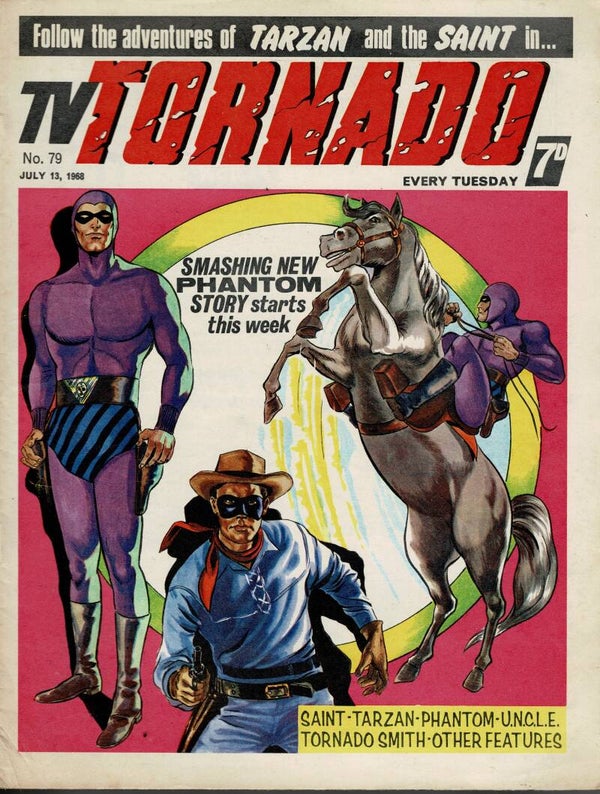 TV TORNADO UK COMIC NO 79 July 13th 1968