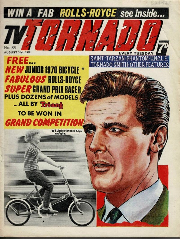 TV TORNADO UK COMIC NO 86 August 31st 1968