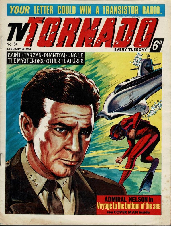 TV TORNADO UK COMIC NO 54 January 20th 1968