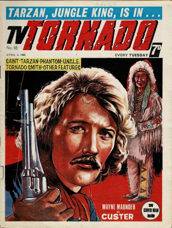 TV TORNADO UK COMIC NO 65 April 6th 1968