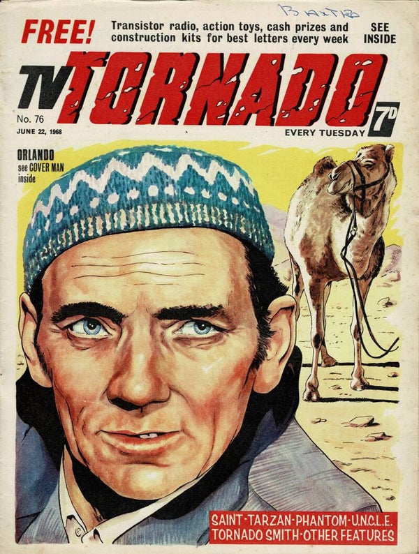 TV TORNADO UK COMIC NO 76 June 22nd  1968