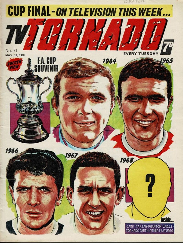 TV TORNADO UK COMIC NO 71 May 18th  1968