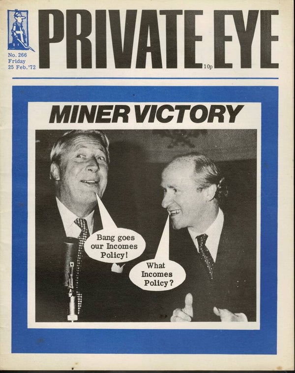 PRIVATE EYE UK MAGAZINE NO 266 25th February 1972
