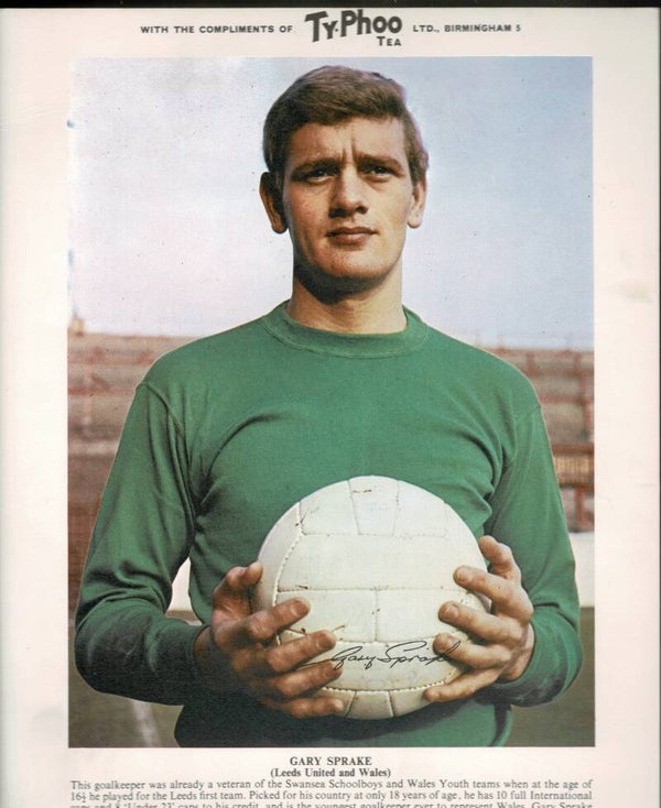 TYPHOO PREMIUM ISSUE FOOTBALL CARD GARY SPRAKE