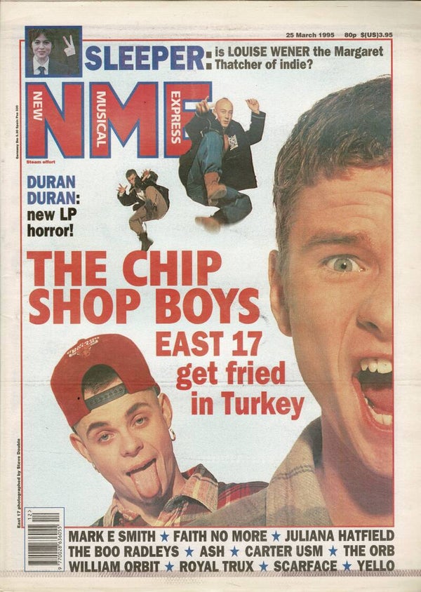 NEW MUSICAL EXPRESS UK MUSIC PAPER 25th March 1995 BUY VINTAGE BACK ISSUE MAGAZINES TILLEYS