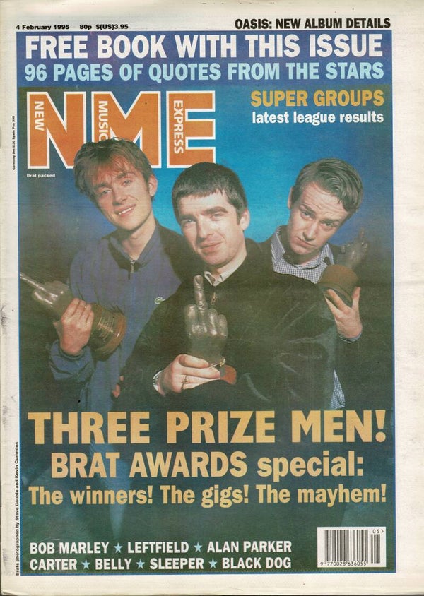 NEW MUSICAL EXPRESS UK MUSIC PAPER 4th February 1995 BUY VINTAGE BACK ISSUE MAGAZINES TILLEYS